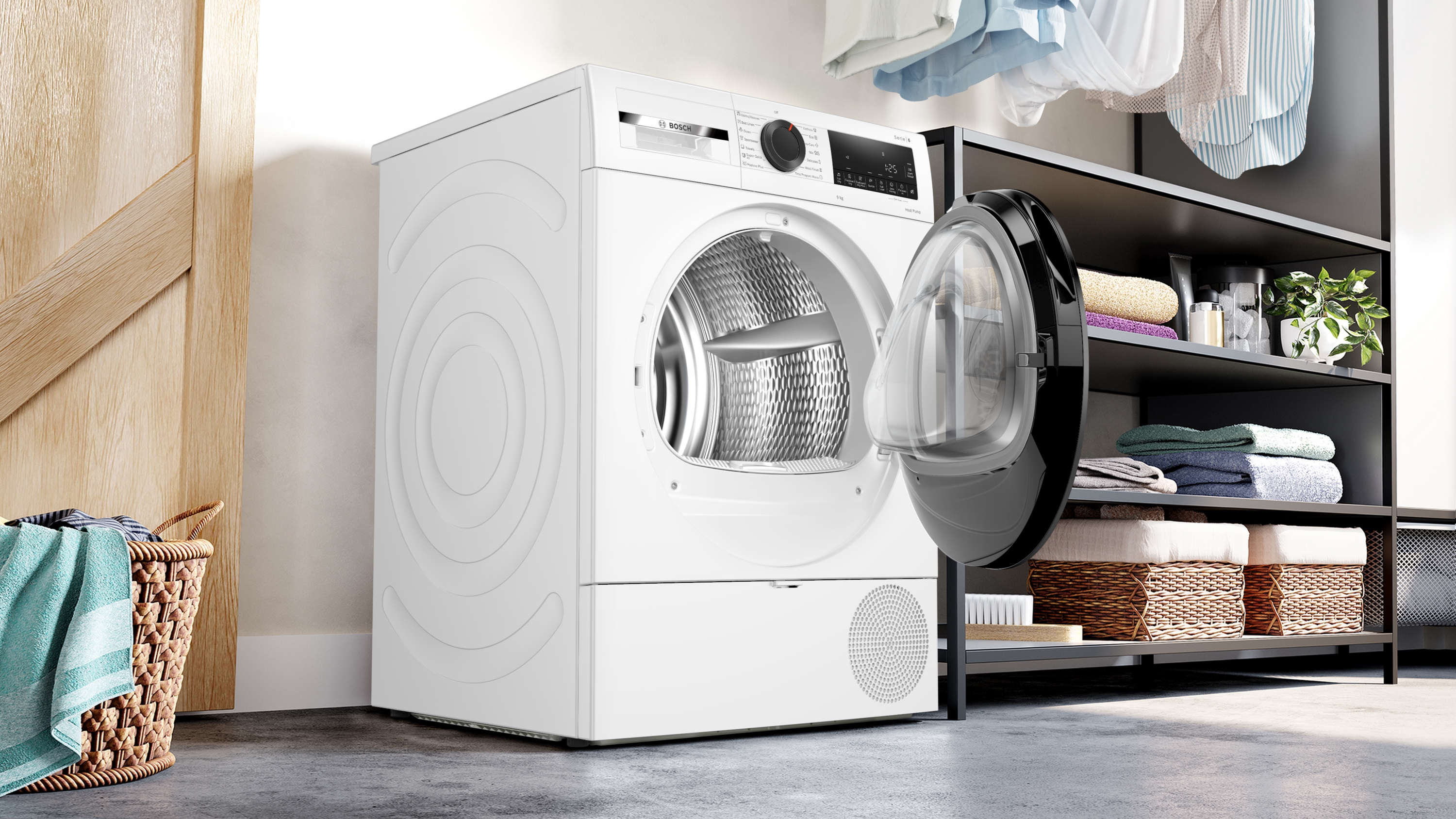 Bosch WQG243DNBY, Hőszivattyús szárítógép