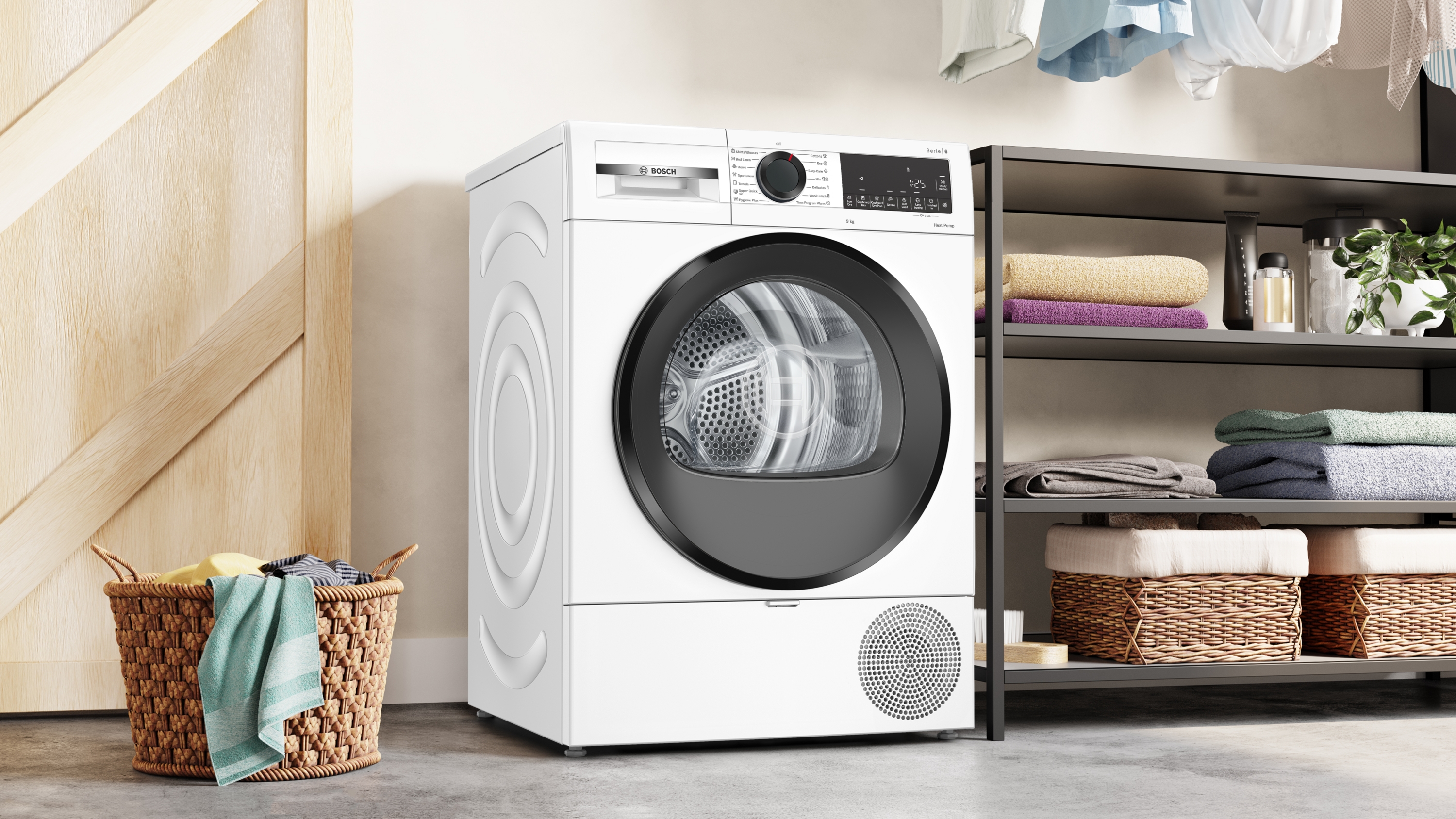 Bosch WQG243DNBY, Hőszivattyús szárítógép