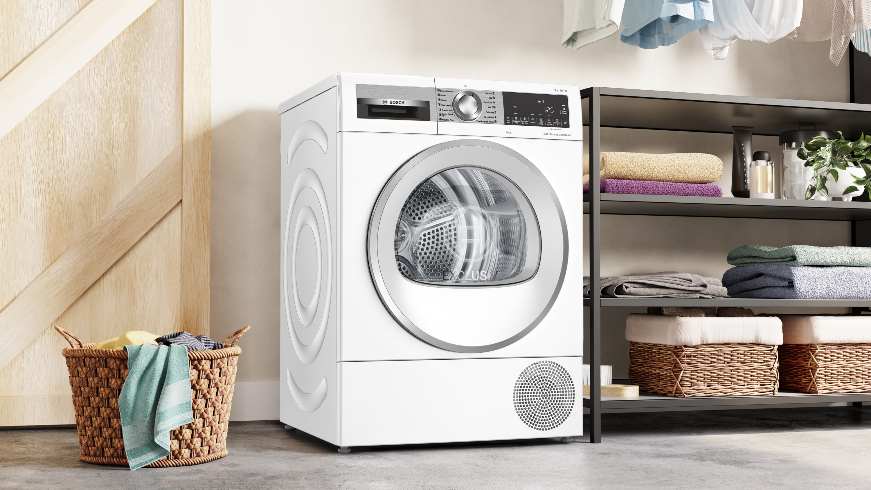 Bosch WQG24591BY, Hőszivattyús szárítógép