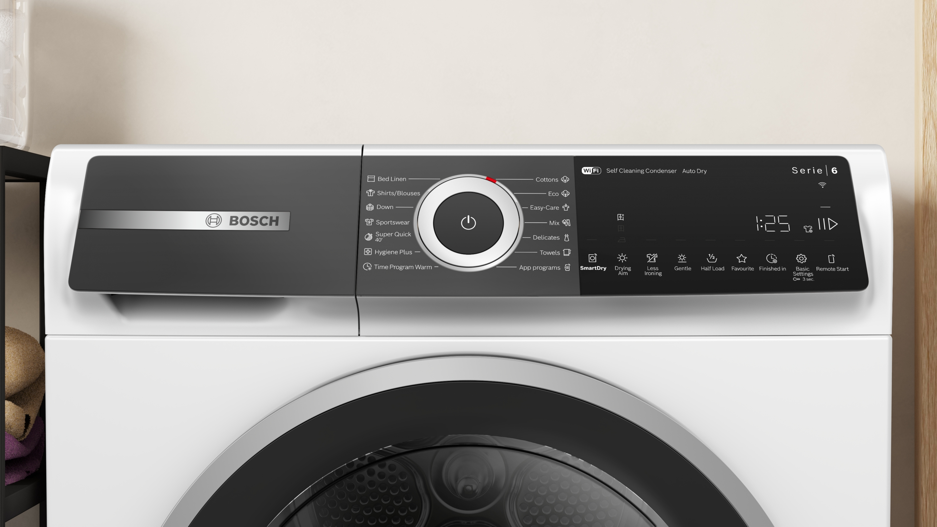 Bosch WQH245B4BY, Hőszivattyús szárítógép