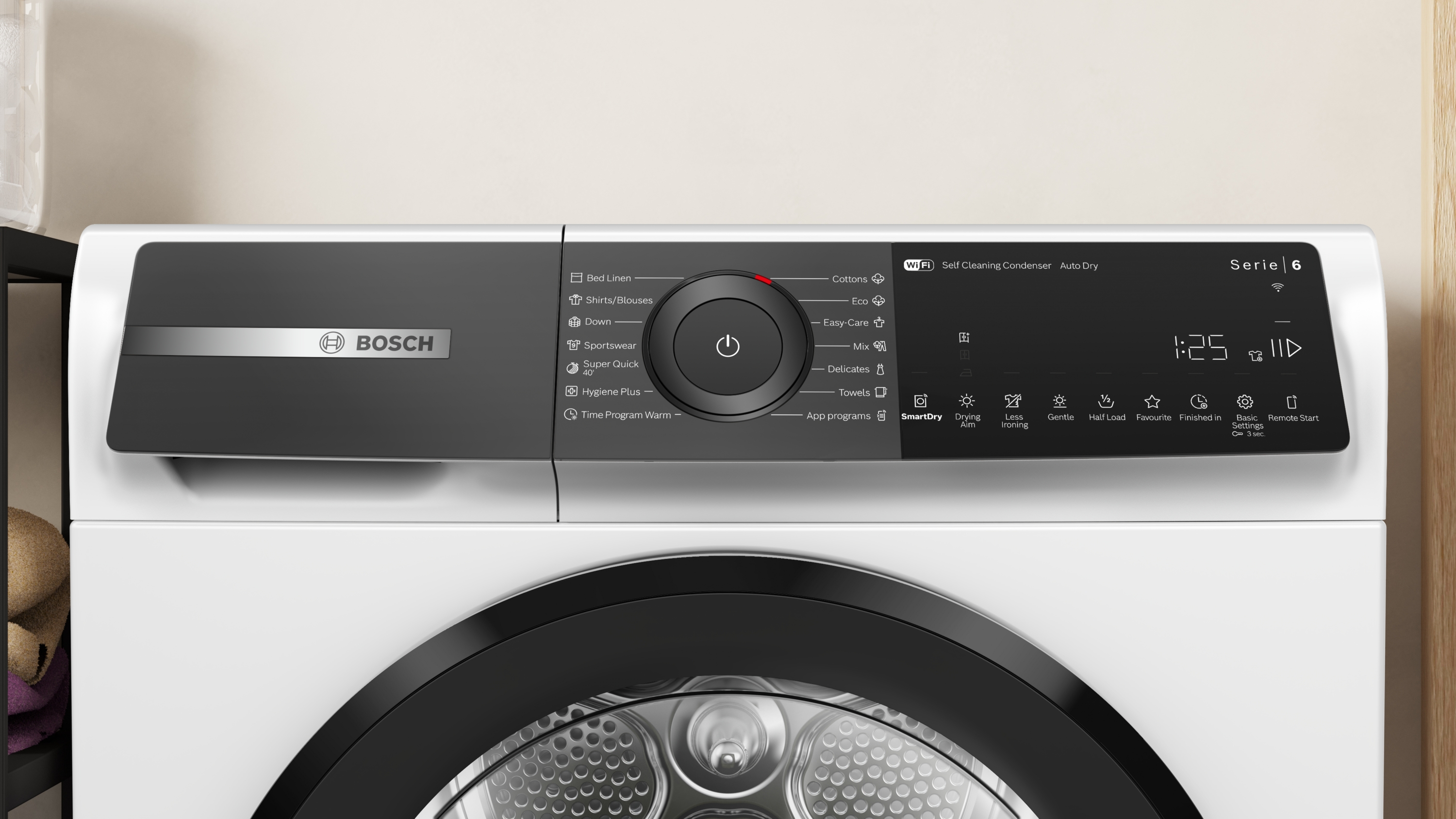 Bosch WQH245B6BY, Hőszivattyús szárítógép