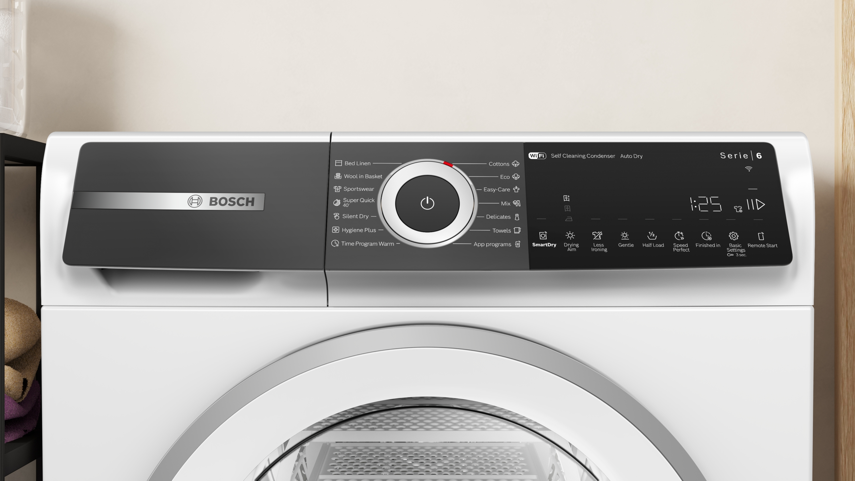 Bosch WQH246D3BY, Hőszivattyús szárítógép