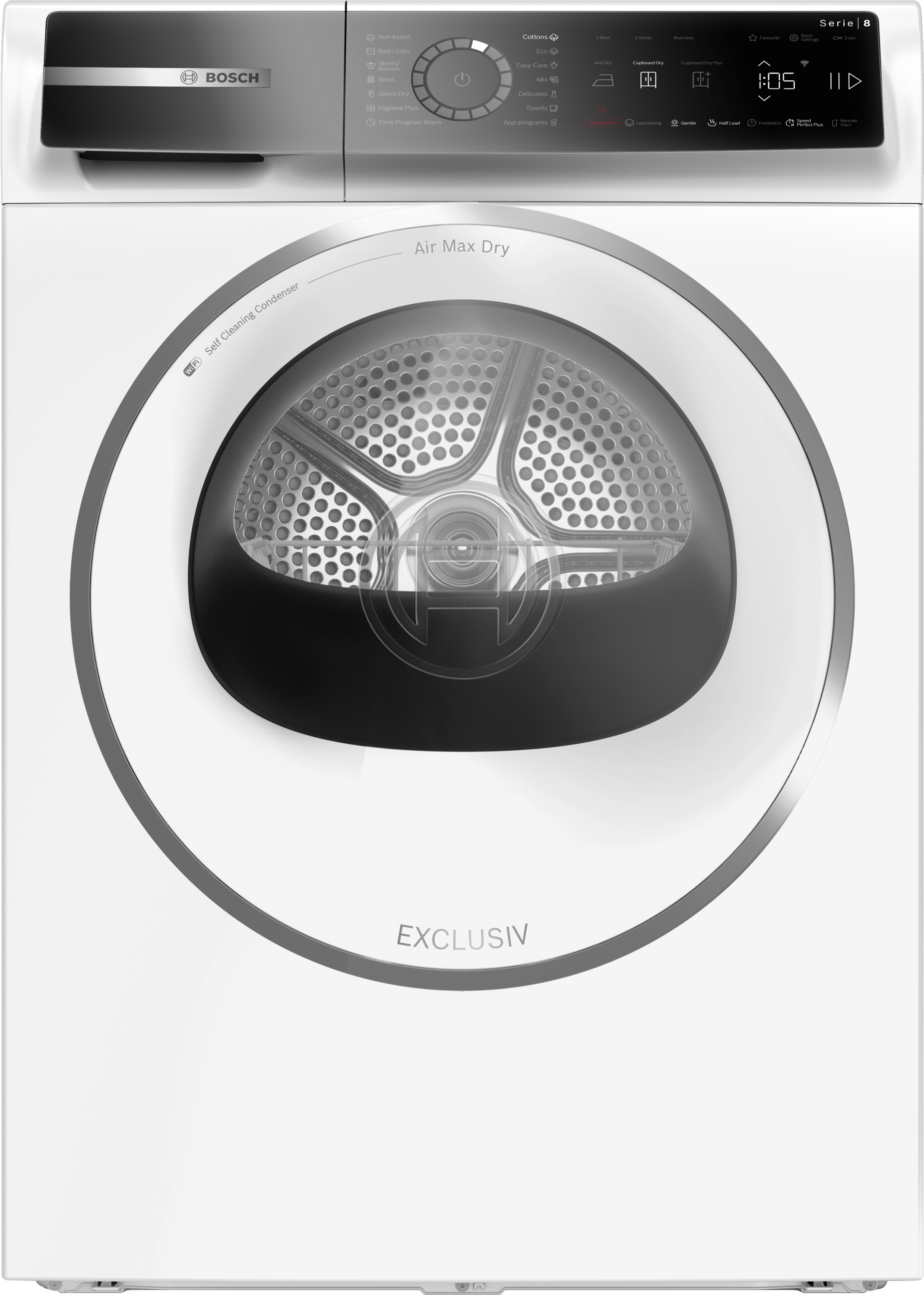 Bosch WRB247CEBY, Hőszivattyús szárítógép