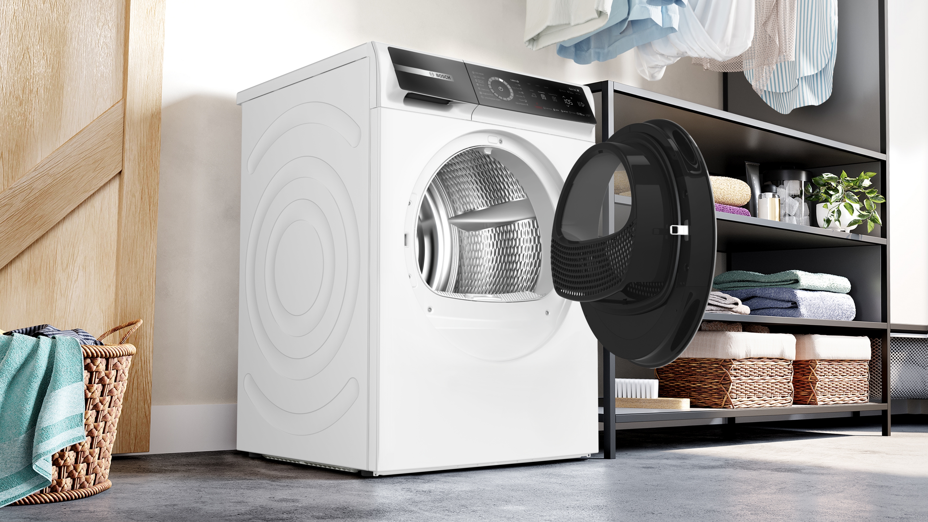 Bosch WRB247CEBY, Hőszivattyús szárítógép