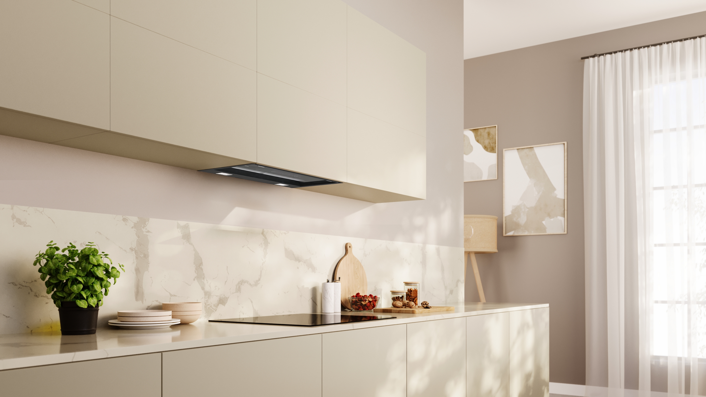 Neff D67XDP2S0, Integrált kialakítású design páraelszívó