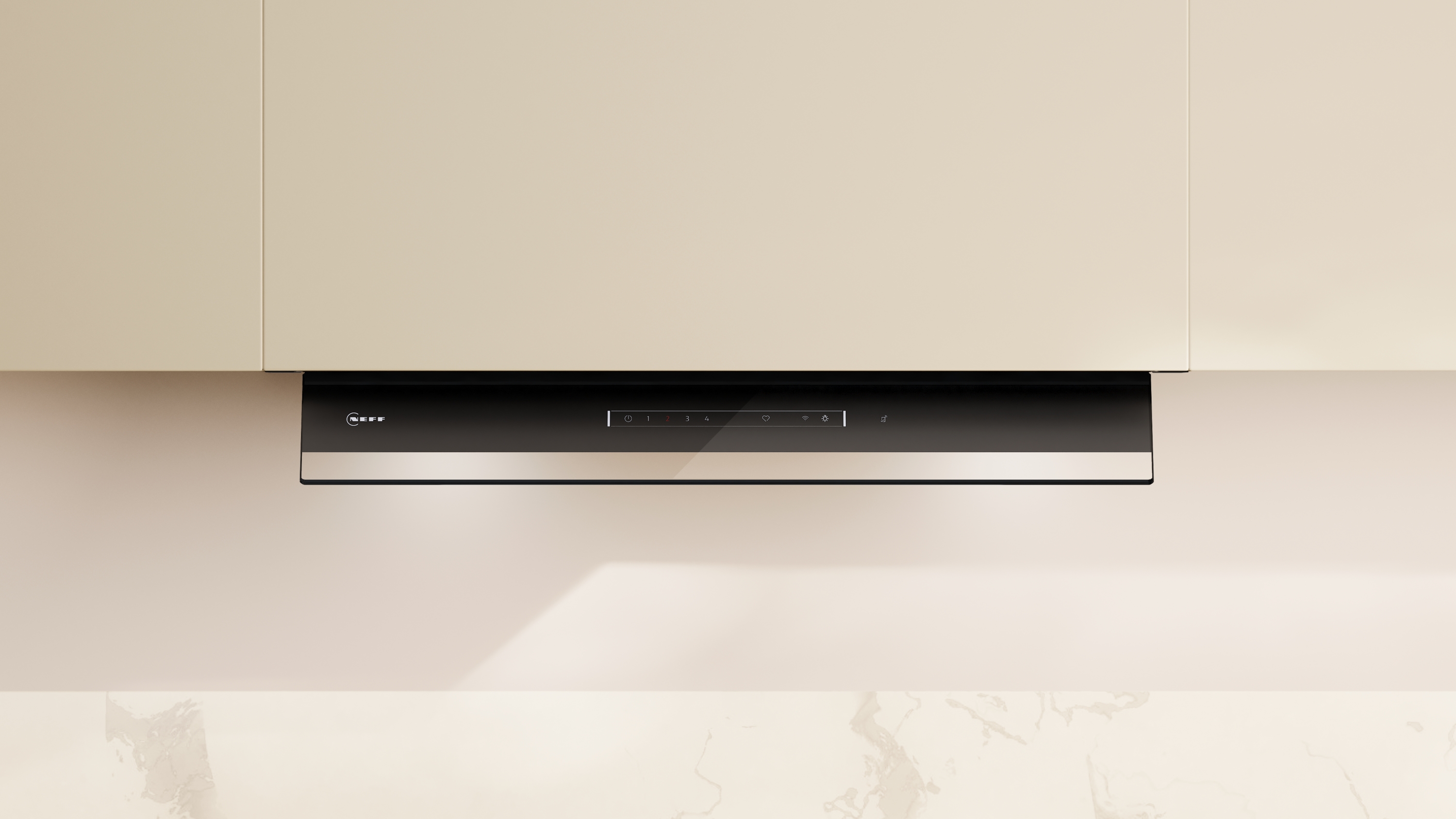 Neff D67XDP2S0, Integrált kialakítású design páraelszívó