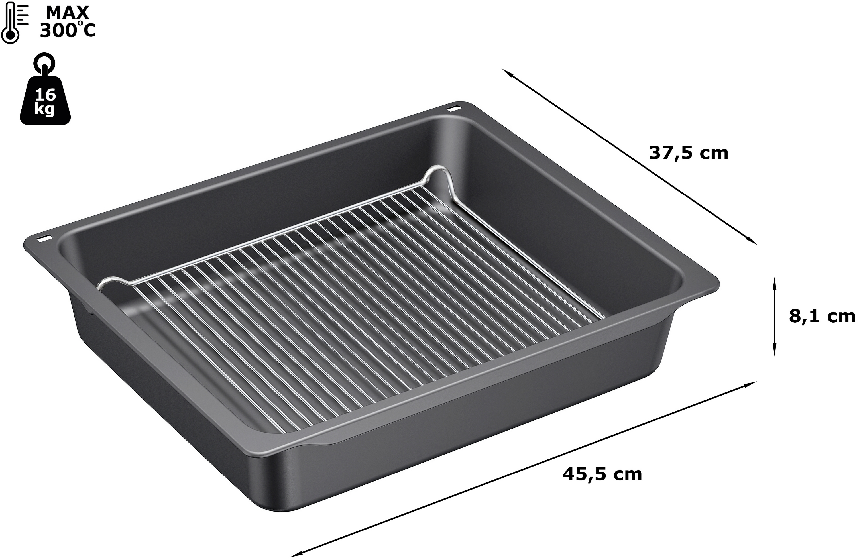 Neff Z12CN10A0, Professional pan with grid