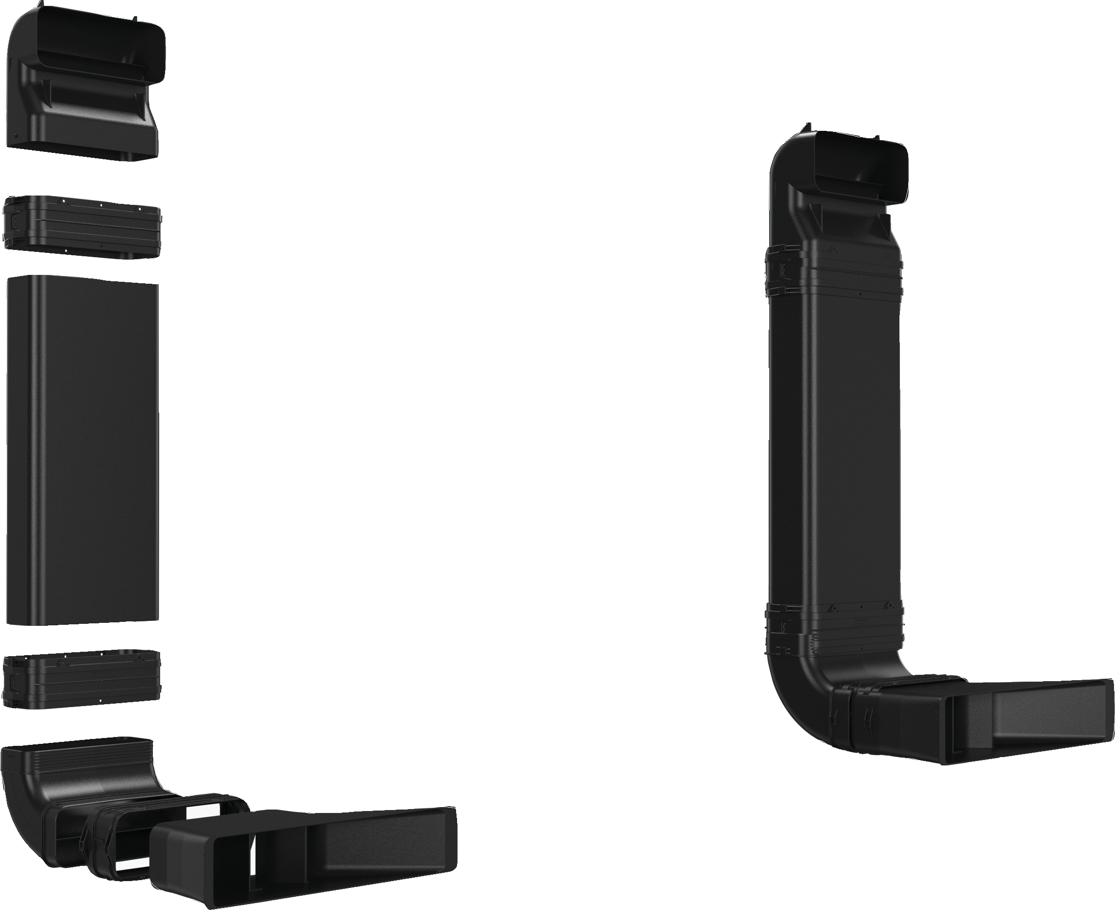 Neff Z861KR1, Flat duct